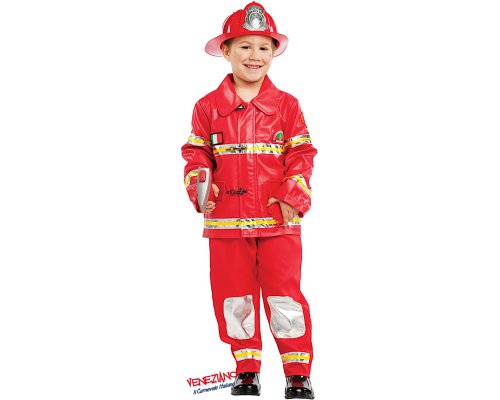 Costume carnevale - VIGILE DEL FUOCO BABY